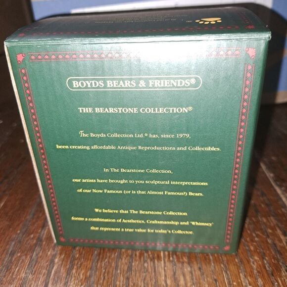 Vintage 2002 Boyds Bears Friends Elbert Shovelmint Sugar Power 2488 Figurine - Picture 7 of 10